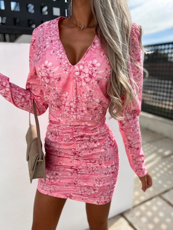 Enchanting Floral Mini Dress