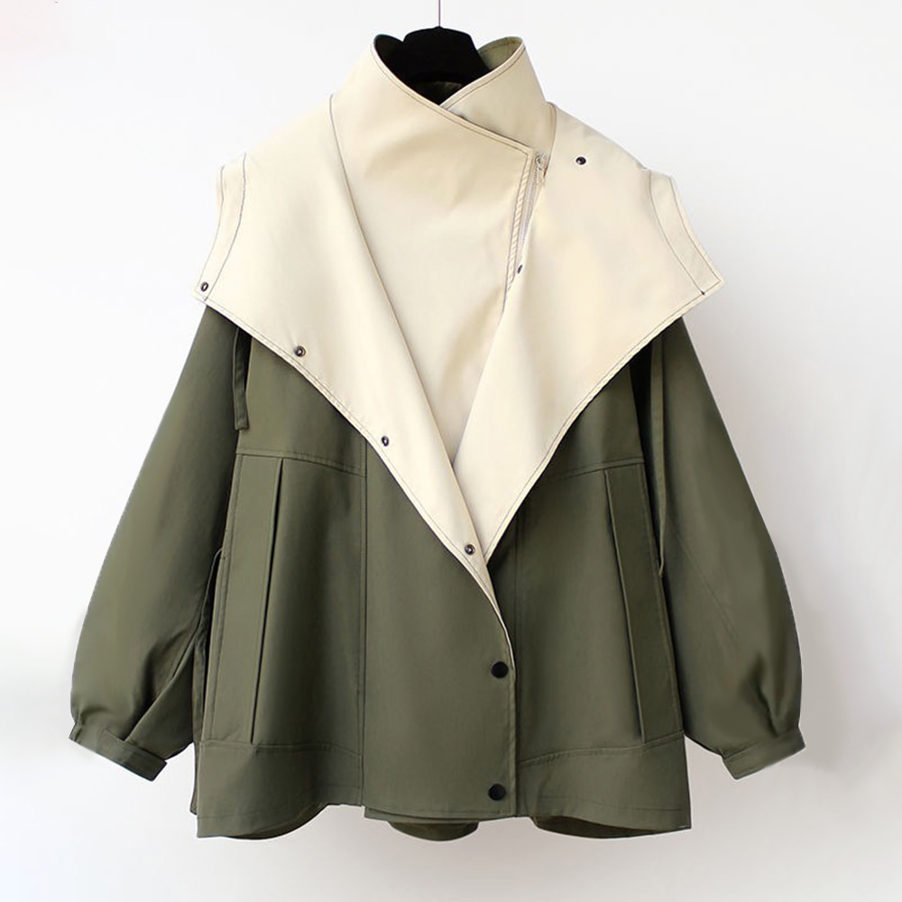 Chic Patchwork Jacket for Effortless Style