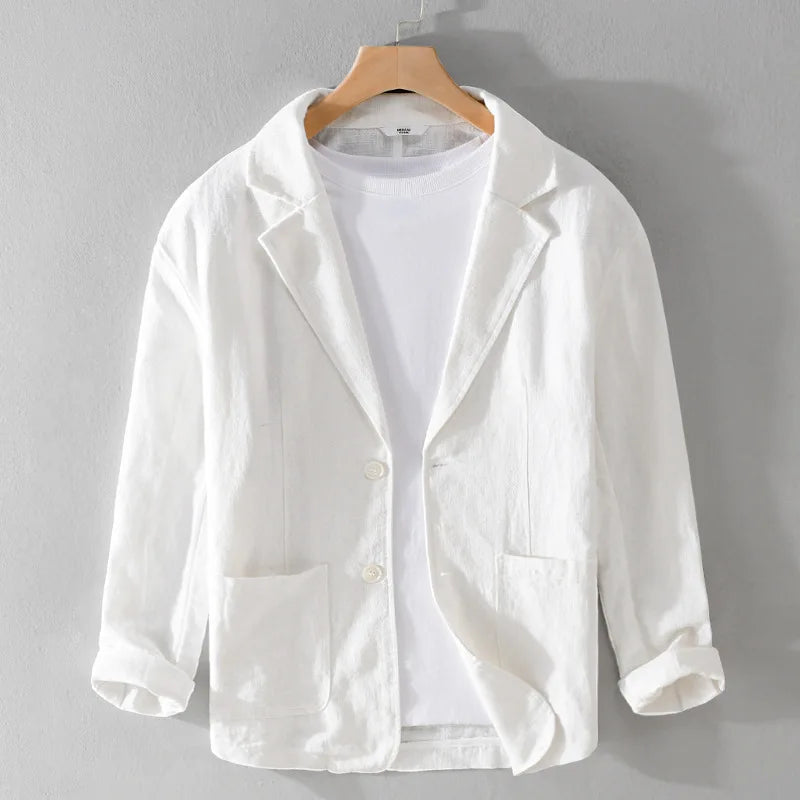 Chic Linen Blazer for Effortless Elegance