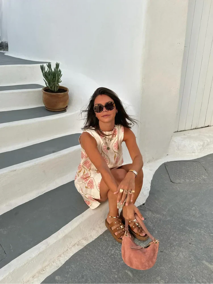 Chic Floral Mini Dress for Effortless Style