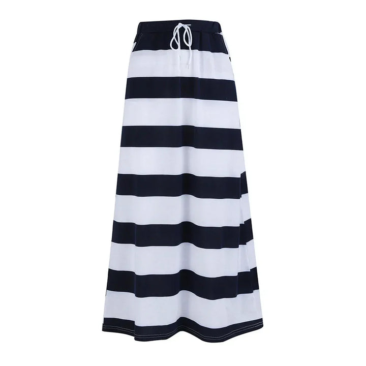 Trendy Striped Maxi Skirt for Effortless Style