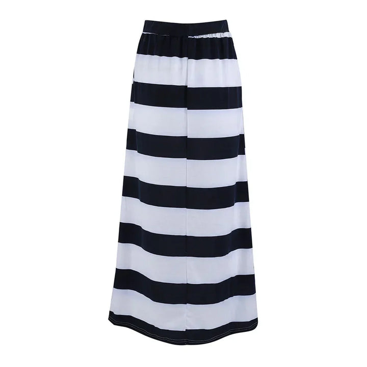 Trendy Striped Maxi Skirt for Effortless Style