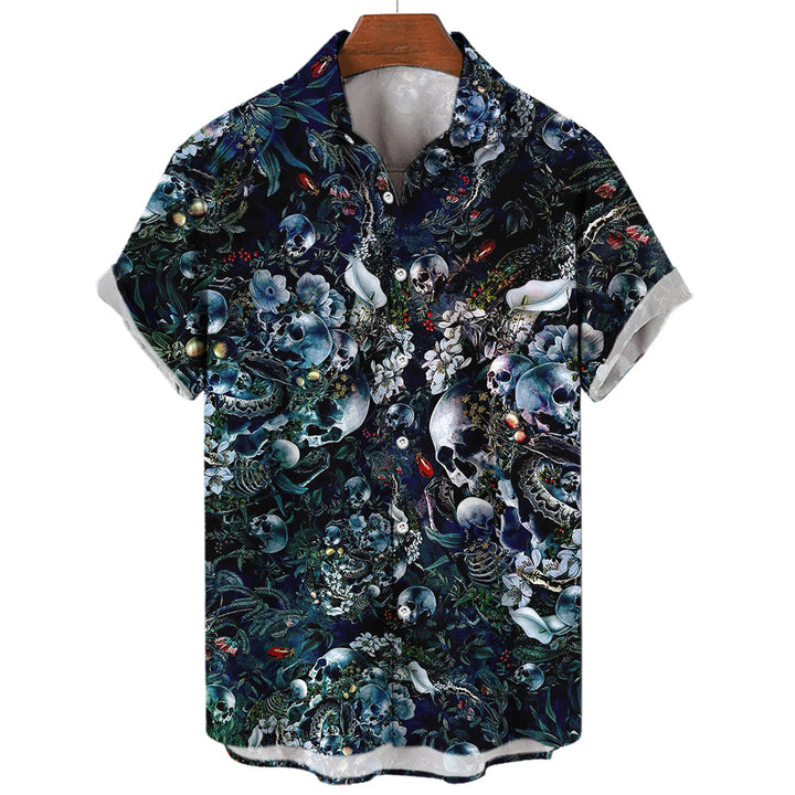 Aloha Vibes Skull T-shirt