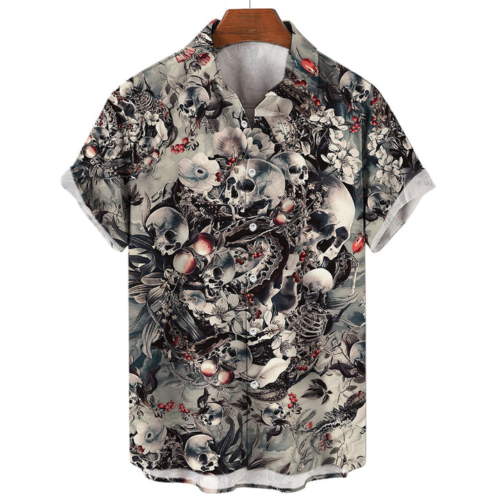 Aloha Vibes Skull T-shirt