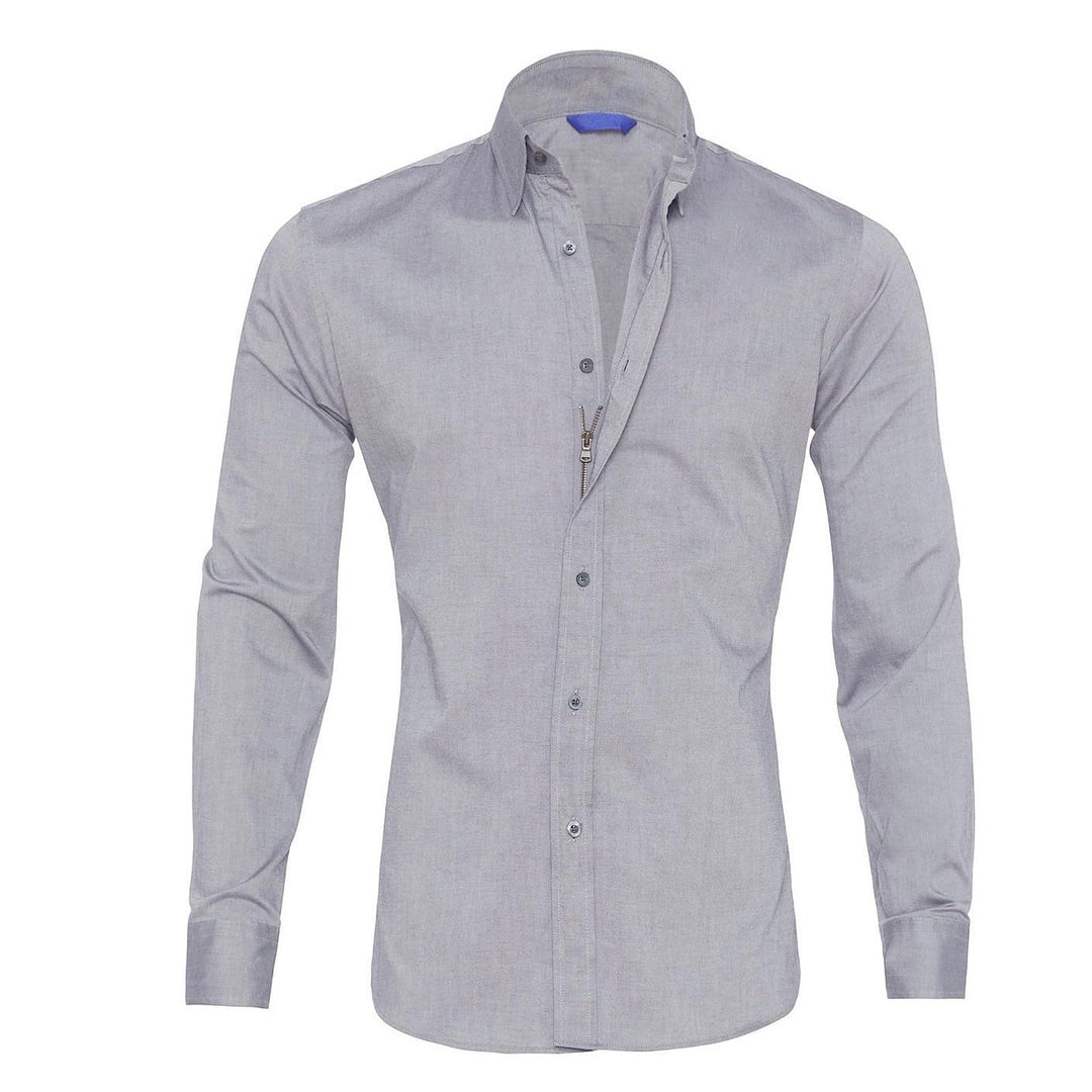 Elevate Your Style with the Men's Zip-Up Shirt