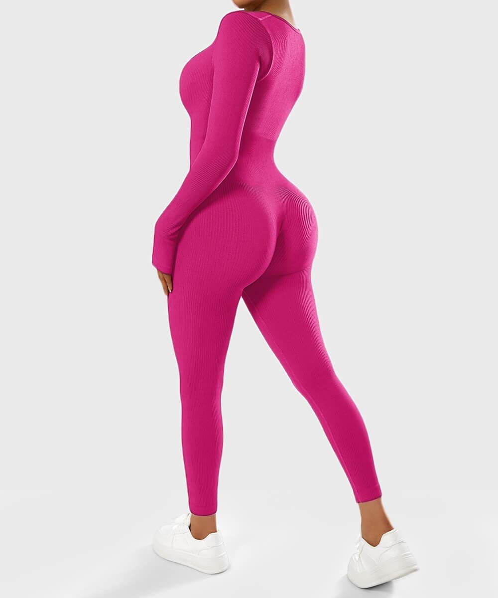 Luxurious Long Sleeve Seamless Bodysuit for Women