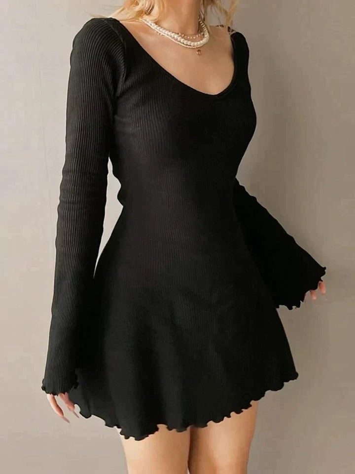 Chic Ruffled Mini Dress for Your Next Party