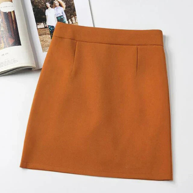 Chic A-Line Skirt in Vibrant Colours