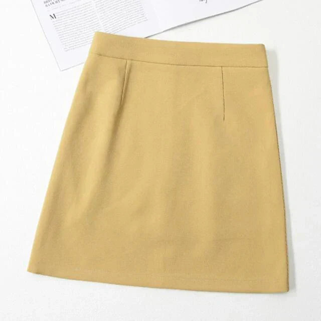 Chic A-Line Skirt in Vibrant Colours