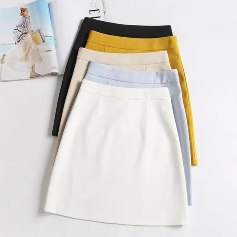 Chic A-Line Skirt in Vibrant Colours