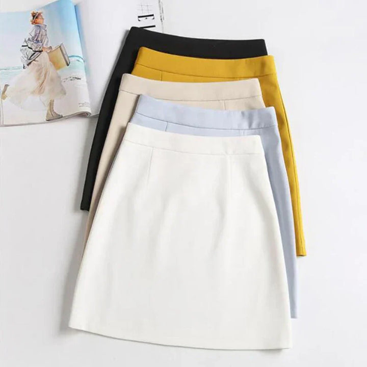 Chic A-Line Skirt in Vibrant Colours