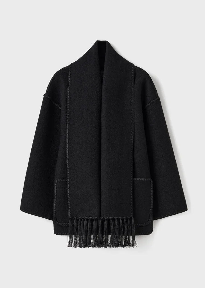 Chic Scarf Jacket for Effortless Elegance