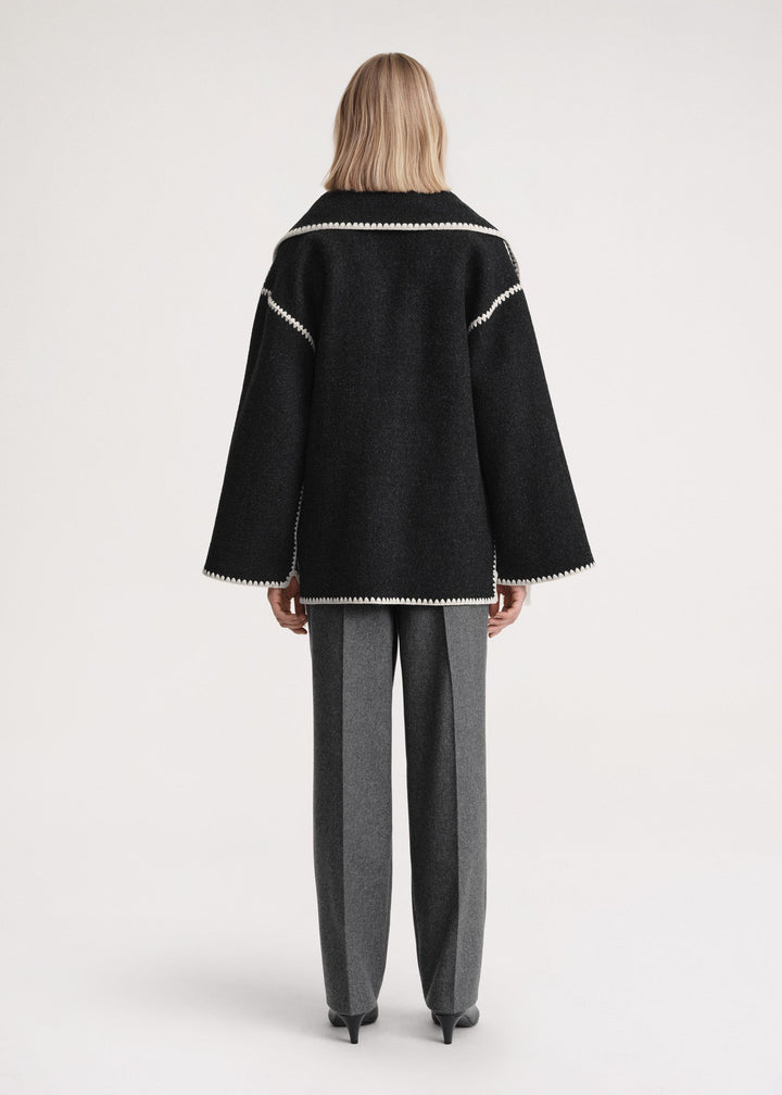 Chic Scarf Jacket for Effortless Elegance