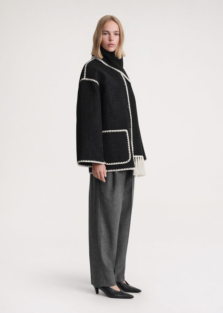 Chic Scarf Jacket for Effortless Elegance