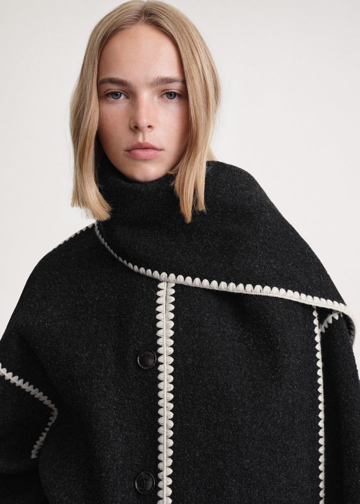 Chic Scarf Jacket for Effortless Elegance
