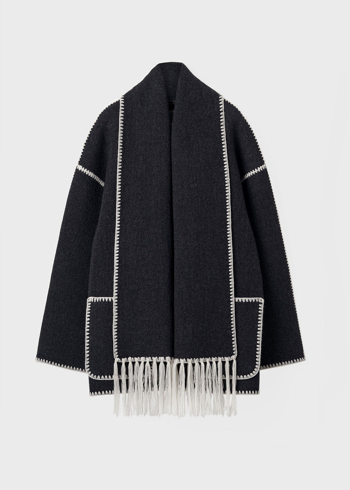Chic Scarf Jacket for Effortless Elegance