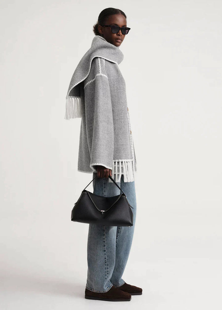 Chic Scarf Jacket for Effortless Elegance