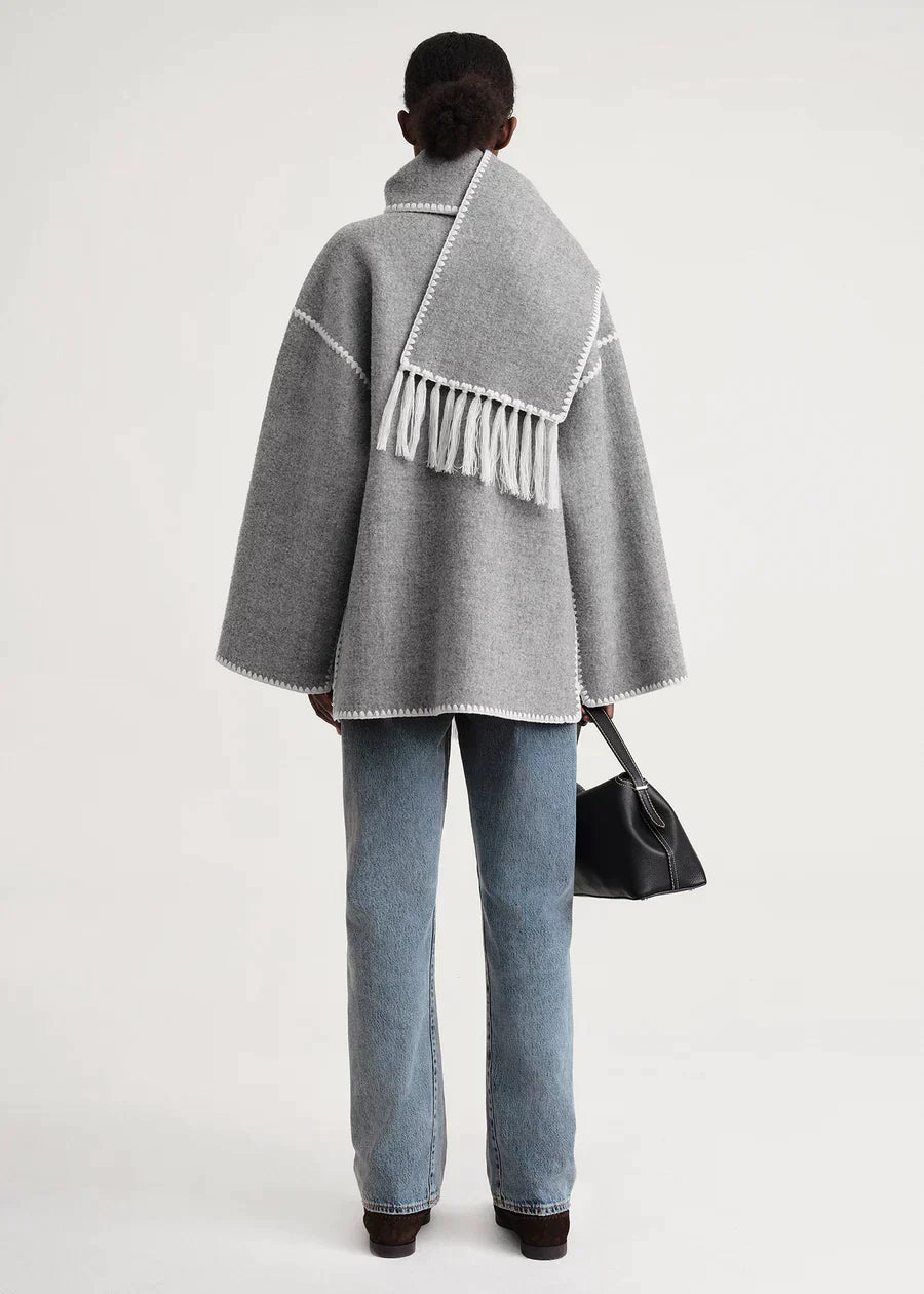 Chic Scarf Jacket for Effortless Elegance