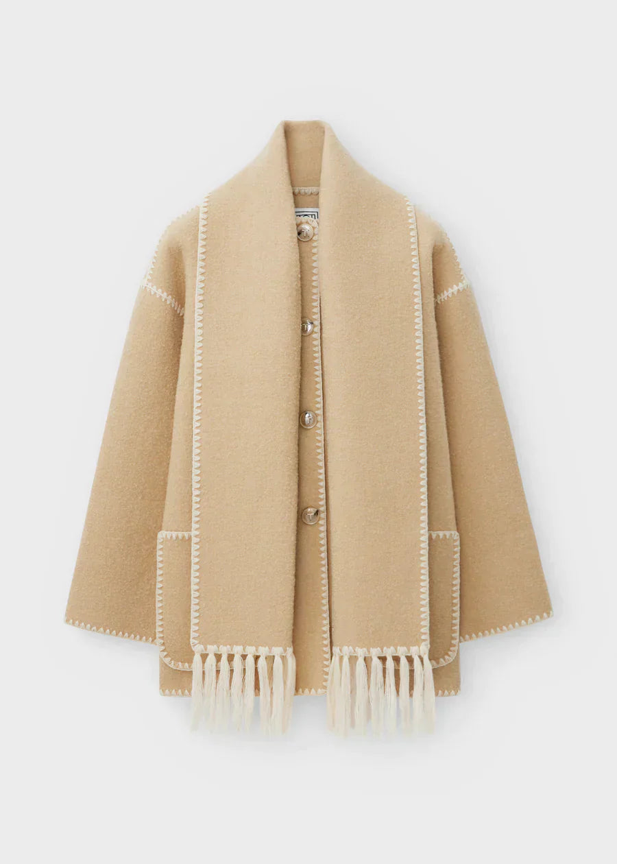 Chic Scarf Jacket for Effortless Elegance
