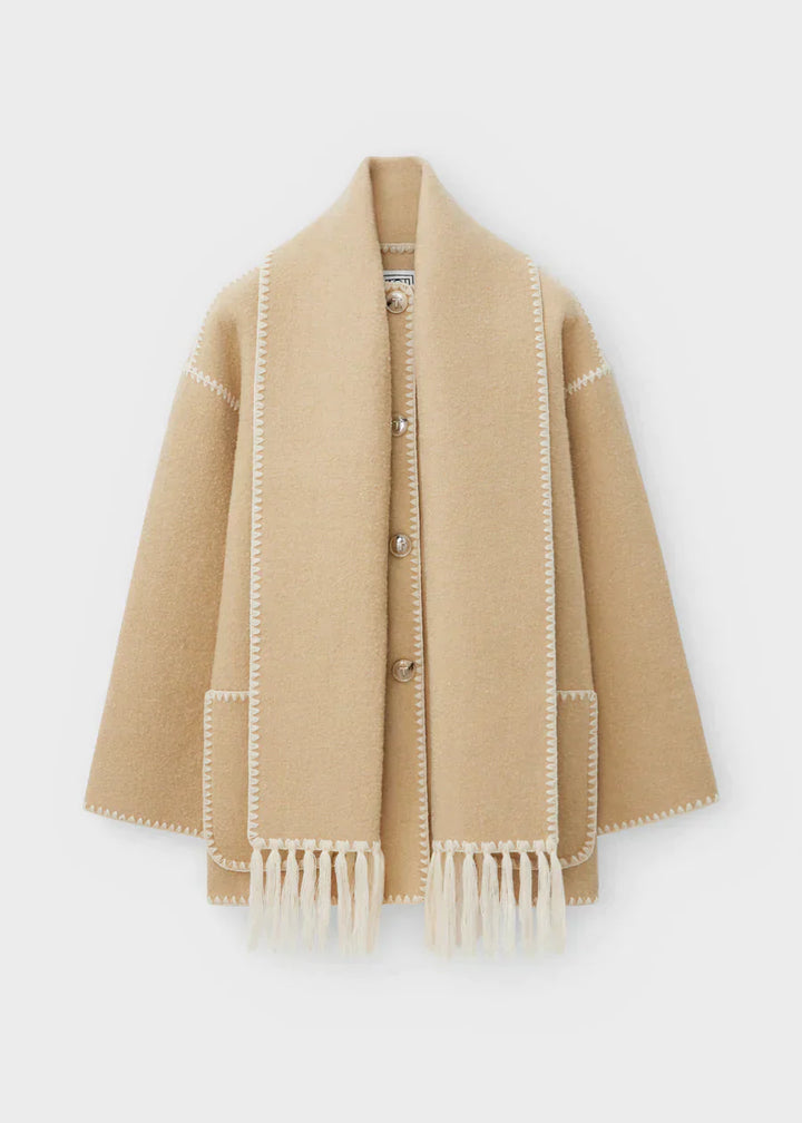 Chic Scarf Jacket for Effortless Elegance