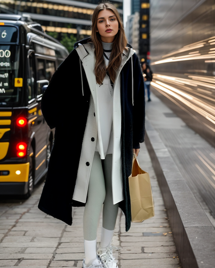 Chic Faux Fur Style Coat