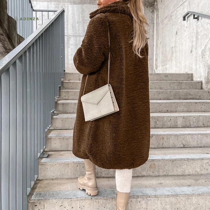 Luxurious Soft Wool Wrap Coat