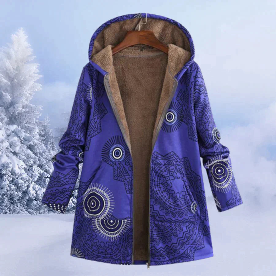 Chic Vintage-Style Cosy Jacket