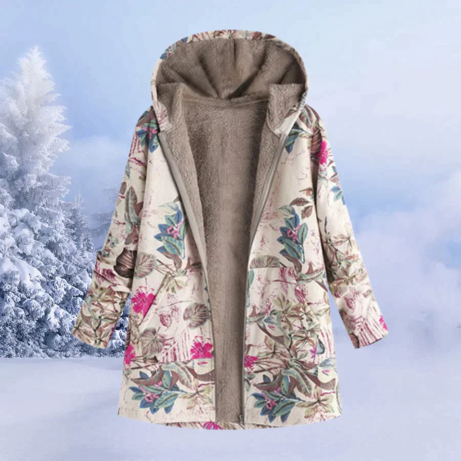 Chic Vintage-Style Cosy Jacket