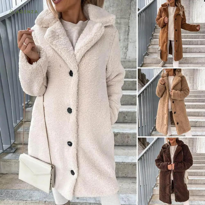 Luxurious Soft Wool Wrap Coat