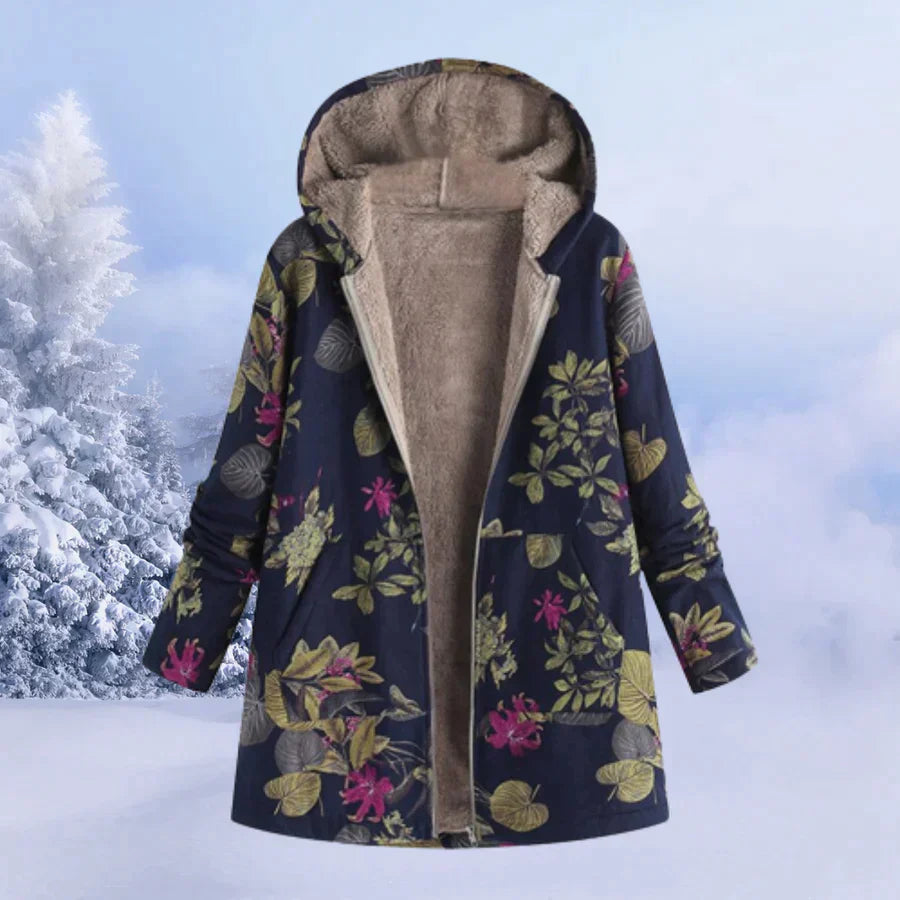 Chic Vintage-Style Cosy Jacket