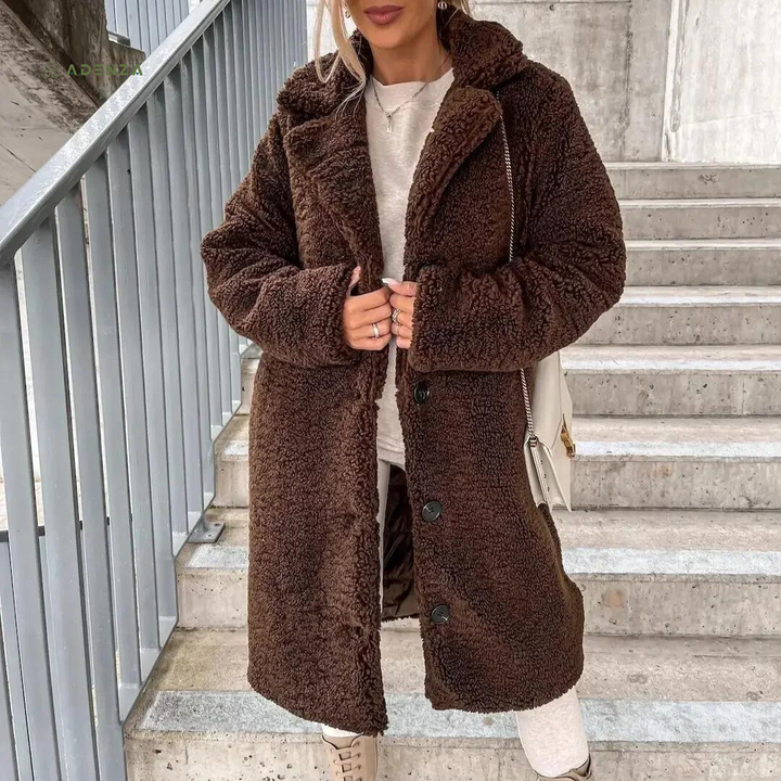 Luxurious Soft Wool Wrap Coat