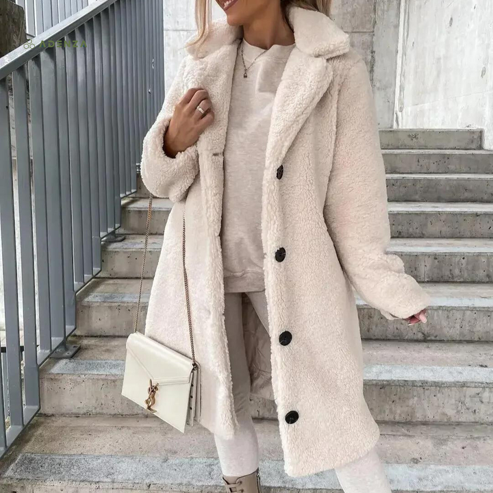 Luxurious Soft Wool Wrap Coat