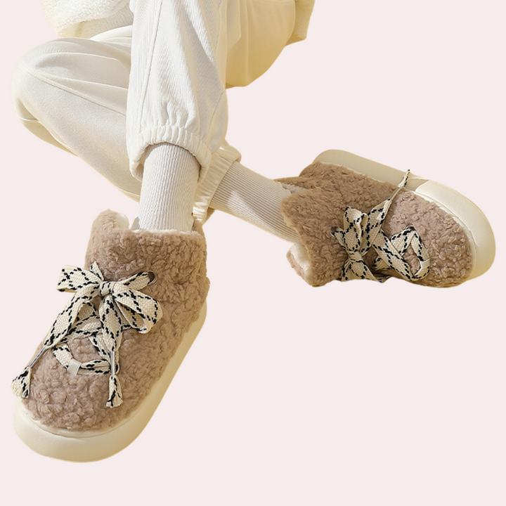 Cozy Luxe Plush Winter Footwear for Women