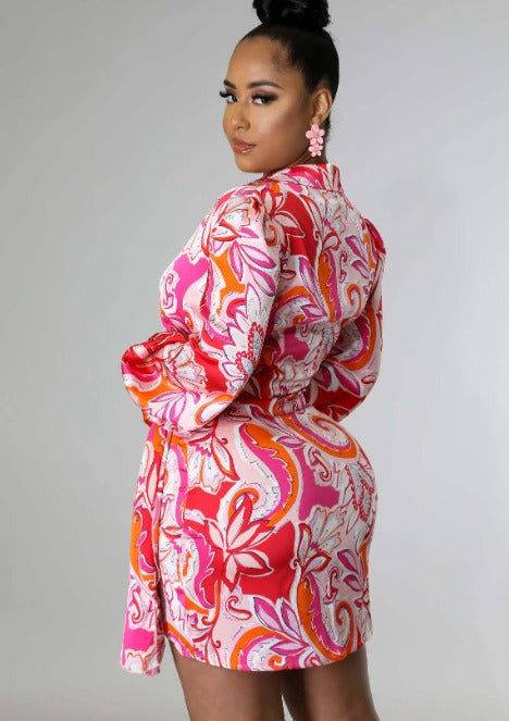 Chic Wrapped Mini Dress for Effortless Elegance