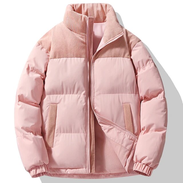 Cozy Cotton-Padded Corduroy Jacket