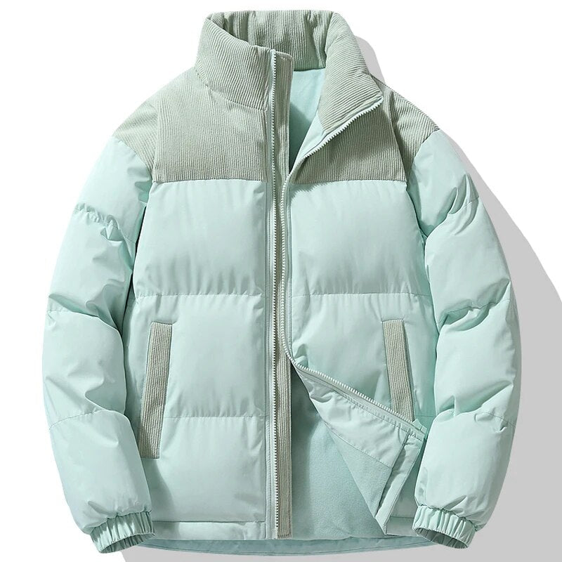 Cozy Cotton-Padded Corduroy Jacket