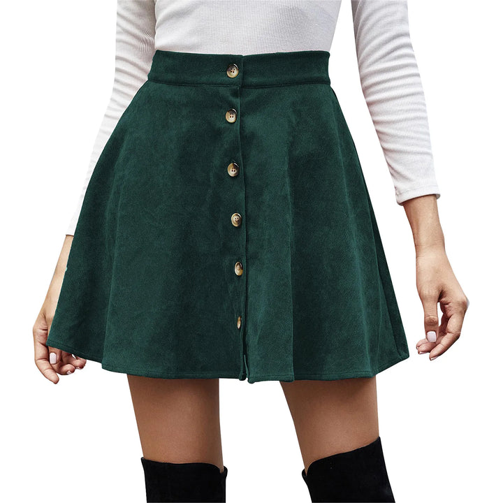 Chic Corduroy Mini Skirt for Effortless Style
