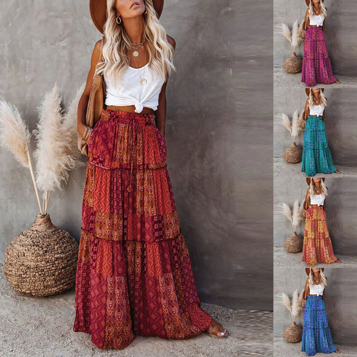 Stunning Bohemian Maxi Skirt for Effortless Style