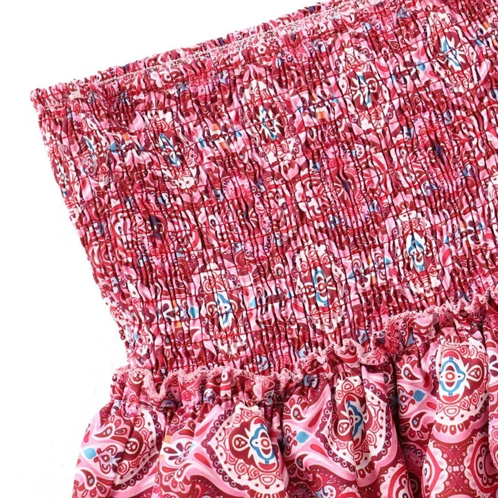 Charming Floral Mini Skirt