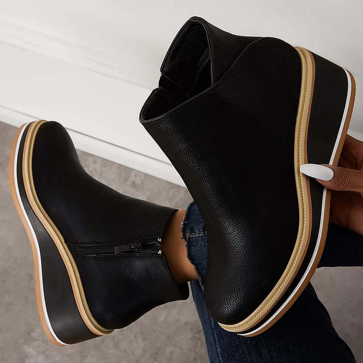 Chic and Cozy Wool-Lined Boots