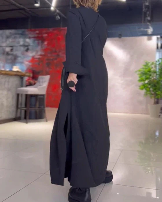 Elegant Long Cotton Dress for Ultimate Comfort