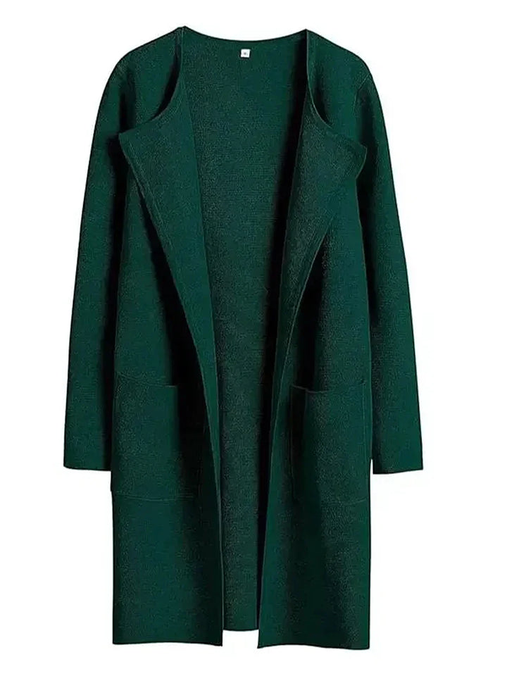 Chic and Cozy Lapel Coatigan