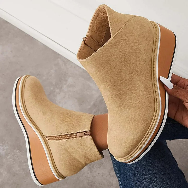 Chic and Cozy Wool-Lined Boots