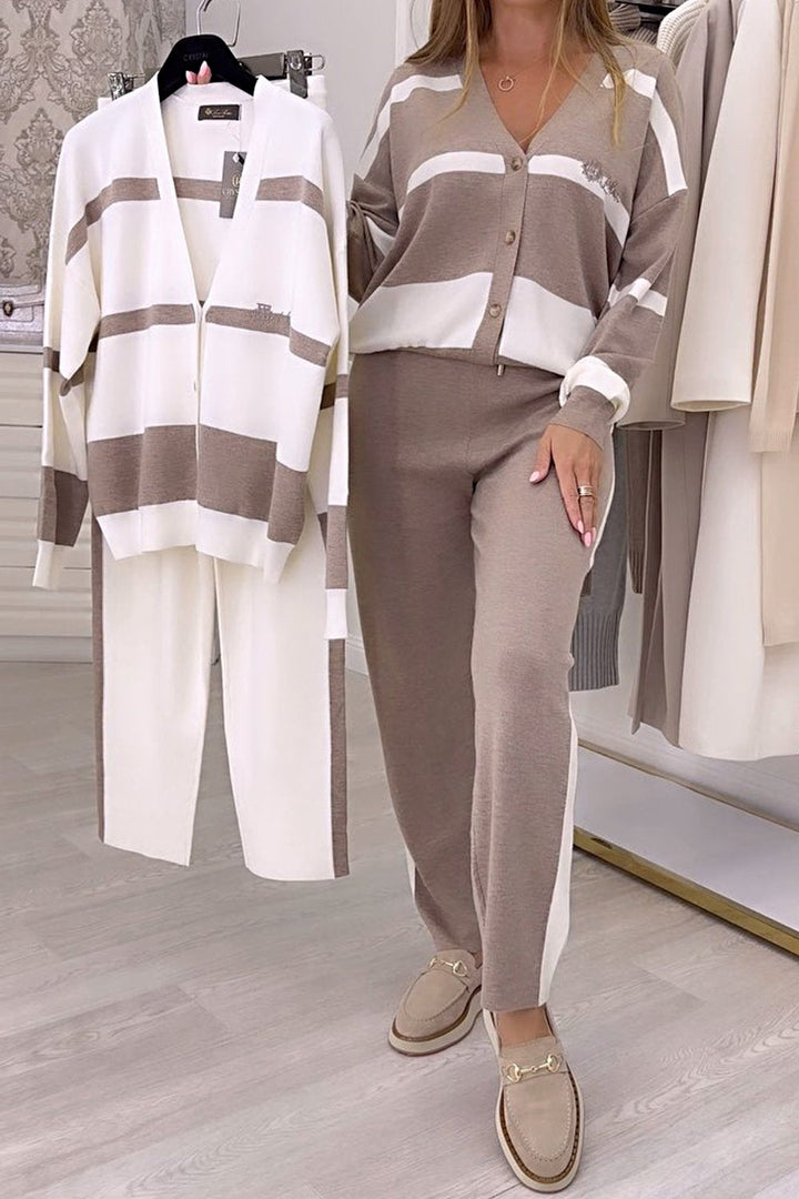 Luxe Two-Piece Wool Sweater Set