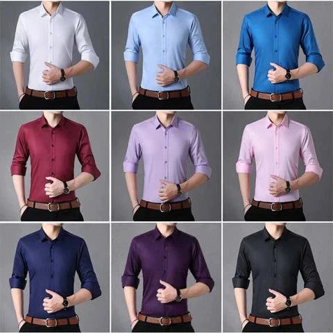 Wrinkle-Resistant Long Sleeve Shirt for Effortless Style