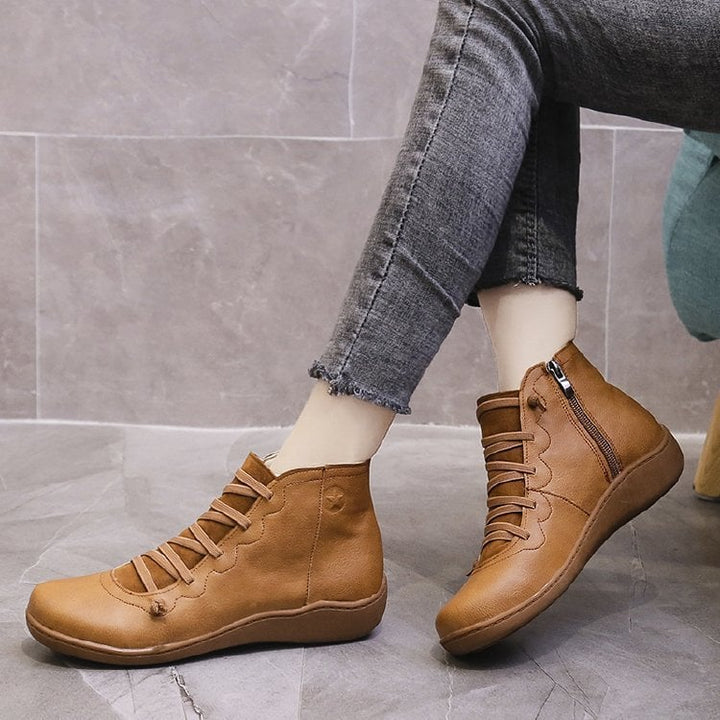 Luxurious Comfort Leather Orthopedic Footwear