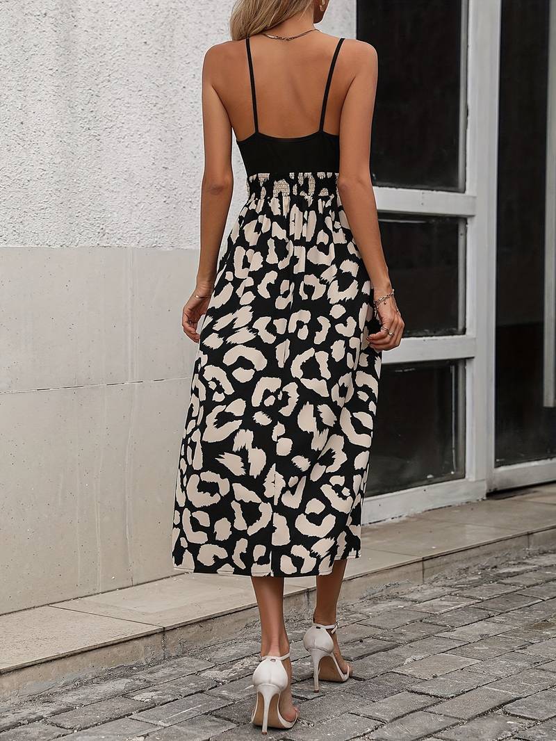 Trendy Printed Dress for Effortless Style