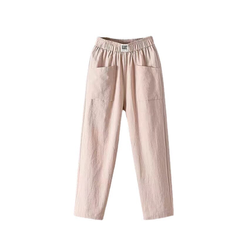 Stylish Cotton-Linen Blend Trousers for Ultimate Comfort
