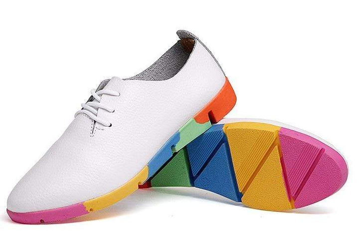 Airy and Comfortable Leather Footwear