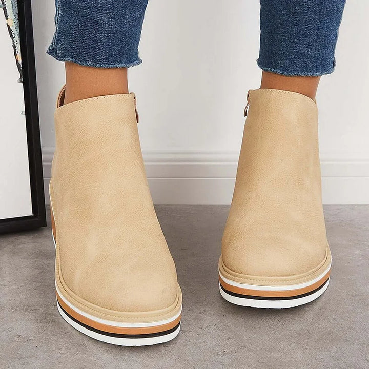 Chic and Cozy Wool-Lined Boots